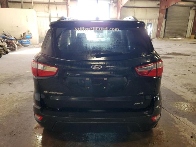 MAJ6S3GL3NC462473 - 2022 FORD ECOSPORT SE 黑色 照片 6