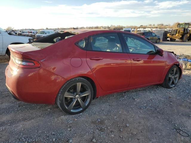 1C3CDFEB9FD422286 - 2015 DODGE DART GT RED photo 3