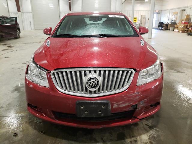 1G4GD5E39CF350680 - 2012 BUICK LACROSSE PREMIUM RED photo 5