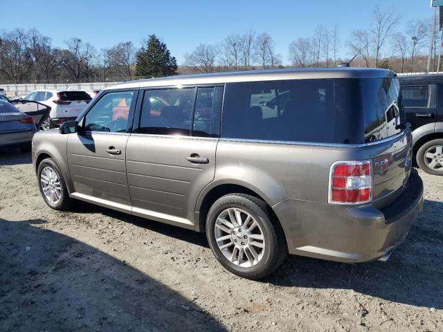 2FMGK5C82EBD05508 - 2014 FORD FLEX SEL GOLD photo 2