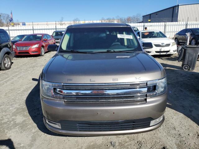 2FMGK5C82EBD05508 - 2014 FORD FLEX SEL GOLD photo 5