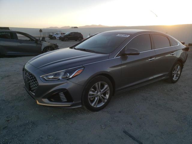 5NPE34AF2KH791211 - 2019 HYUNDAI SONATA LIMITED GRAY photo 1