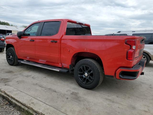 1GCPWBEK6NZ142570 - 2022 CHEVROLET SILVERADO C1500 CUSTOM RED photo 2