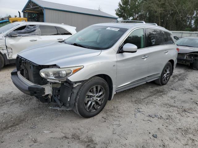 5N1AL0MN3FC525526 - 2015 INFINITI QX60 SILVER photo 1