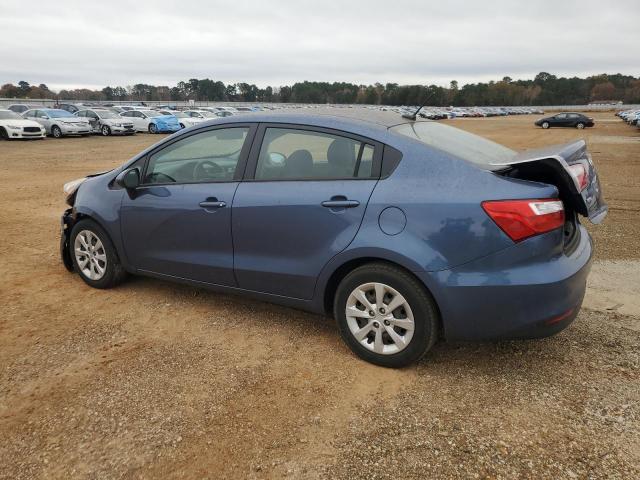 KNADM4A34G6553454 - 2016 KIA RIO LX BLUE photo 2