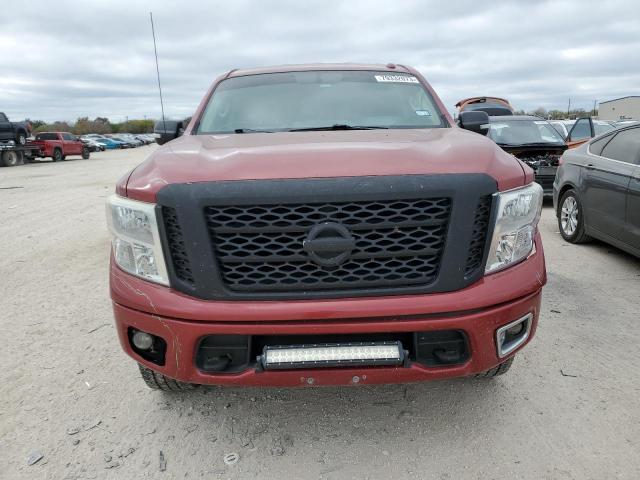 1N6AA1EJ2HN516686 - 2017 NISSAN TITAN S BURGUNDY photo 5