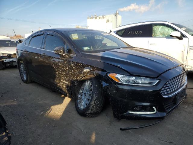 3FA6P0LU7ER398602 - 2014 FORD FUSION SE HYBRID BLACK photo 4