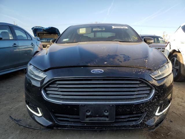 3FA6P0LU7ER398602 - 2014 FORD FUSION SE HYBRID BLACK photo 5