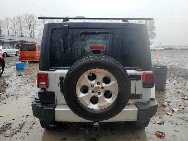 1J4HA5H14BL530008 - 2011 JEEP WRANGLER U SAHARA GRAY photo 6