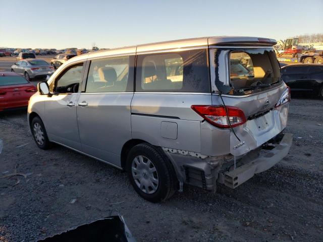 JN8AE2KP8G9156793 - 2016 NISSAN QUEST S SILVER photo 2