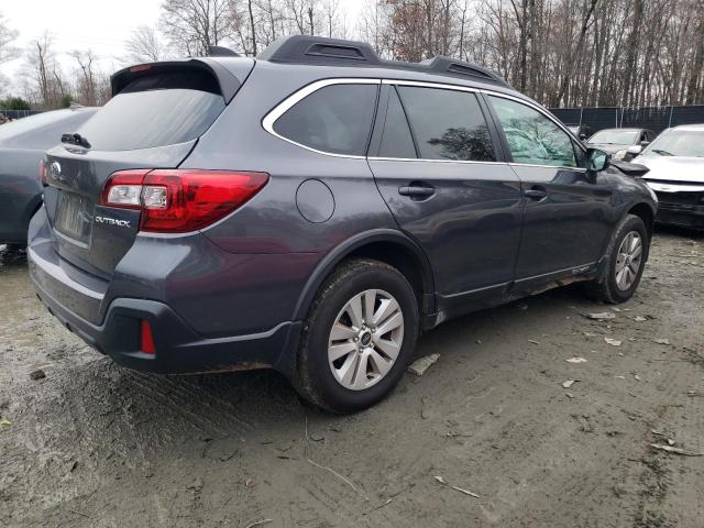 4S4BSAFC6J3357513 - 2018 SUBARU OUTBACK 2.5I PREMIUM GRAY photo 3