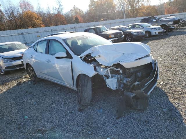 3N1AB8CV4NY275066 - 2022 NISSAN SENTRA SV WHITE photo 4