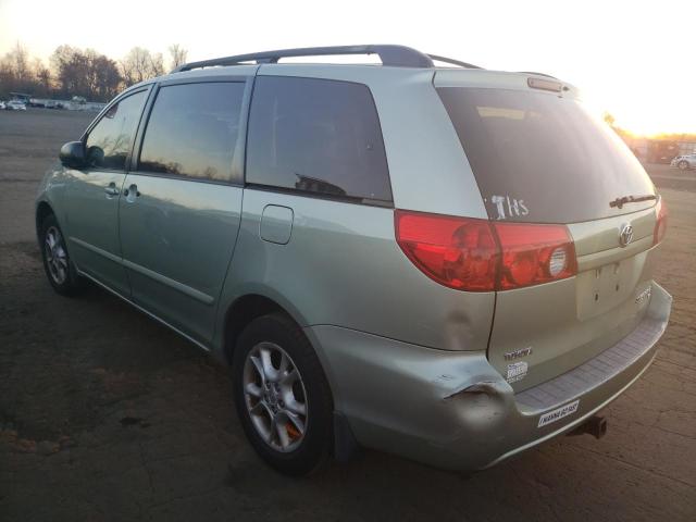 5TDBA23CX6S054726 - 2006 TOYOTA SIENNA LE GREEN photo 2