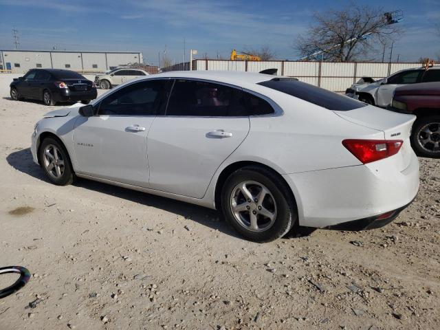 1G1ZB5ST1JF232586 - 2018 CHEVROLET MALIBU LS WHITE photo 2