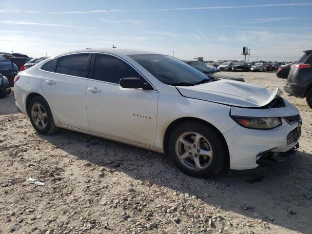 1G1ZB5ST1JF232586 - 2018 CHEVROLET MALIBU LS WHITE photo 4