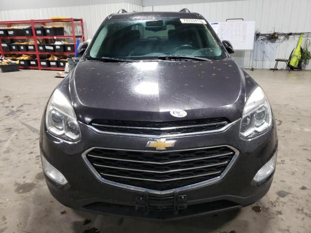 2GNFLFEKXG6292067 - 2016 CHEVROLET EQUINOX LT CHARCOAL photo 5