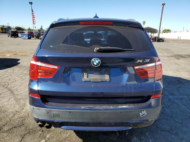 5UXWX5C56CL724030 - 2012 BMW X3 XDRIVE28I BLUE photo 6