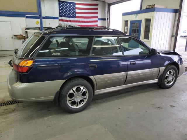 4S3BH675547610091 - 2004 SUBARU LEGACY OUTBACK AWP 蓝色 照片 3