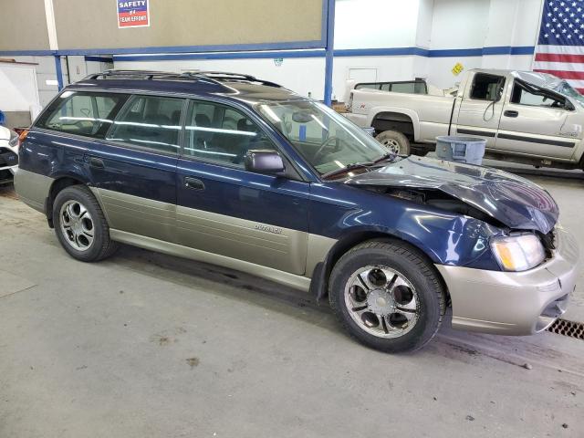 4S3BH675547610091 - 2004 SUBARU LEGACY OUTBACK AWP 蓝色 照片 4