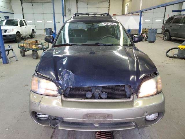 4S3BH675547610091 - 2004 SUBARU LEGACY OUTBACK AWP 蓝色 照片 5