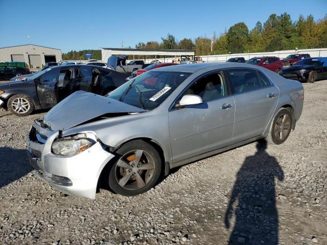 1G1ZC5E04CF368714 - 2012 CHEVROLET MALIBU 1LT SILVER photo 1
