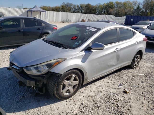 5NPDH4AE1EH476389 - 2014 HYUNDAI ELANTRA SE SILVER photo 1