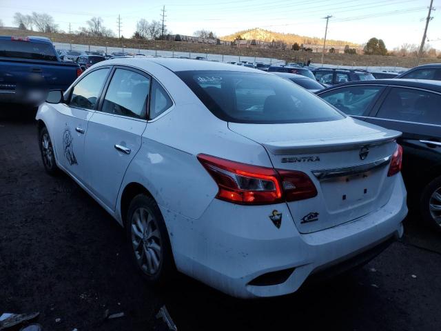 3N1AB7AP9HY386439 - 2017 NISSAN SENTRA S WHITE photo 2