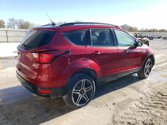 1FMCU0HD6KUB85915 - 2019 FORD ESCAPE SEL MAROON photo 3