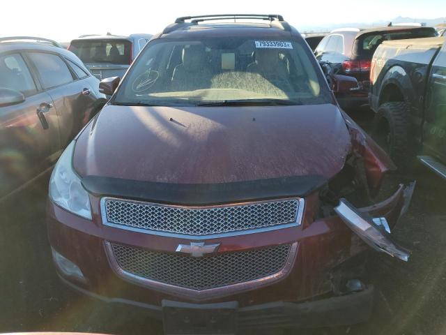 1GNKVLED2BJ227153 - 2011 CHEVROLET TRAVERSE LTZ BURGUNDY photo 5