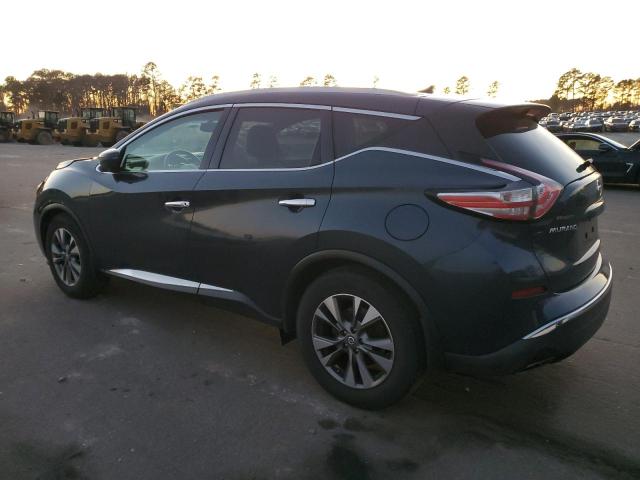 5N1AZ2MH6GN127656 - 2016 NISSAN MURANO S BLUE photo 2