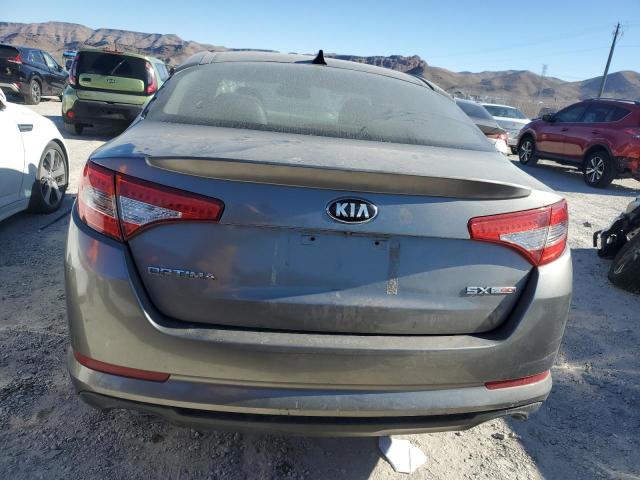 5XXGR4A62DG113872 - 2013 KIA OPTIMA SX GRAY photo 6