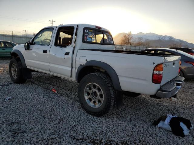 5TEGN92N02Z086765 - 2002 TOYOTA TACOMA DOUBLE CAB PRERUNNER WHITE photo 2