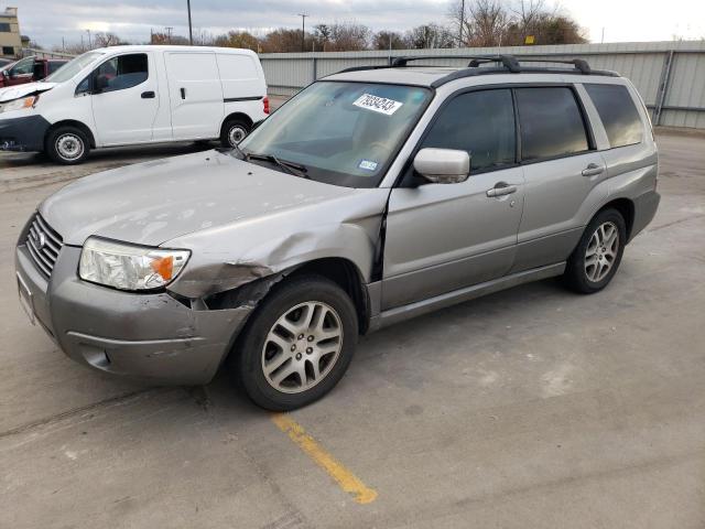 JF1SG67656H735512 - 2006 SUBARU FORESTER 2.5X LL BEAN SILVER photo 1