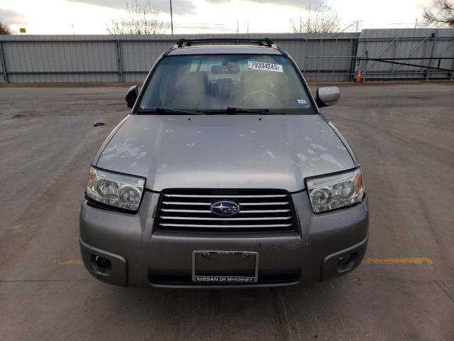 JF1SG67656H735512 - 2006 SUBARU FORESTER 2.5X LL BEAN SILVER photo 5