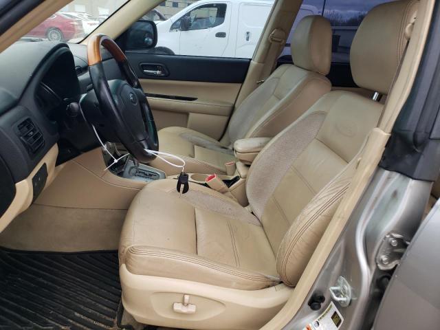 JF1SG67656H735512 - 2006 SUBARU FORESTER 2.5X LL BEAN SILVER photo 7