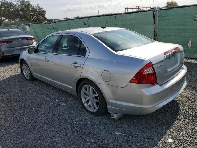 3FAHP0JGXCR245456 - 2012 FORD FUSION SEL SILVER photo 2