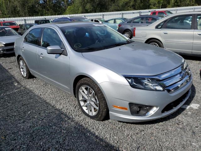 3FAHP0JGXCR245456 - 2012 FORD FUSION SEL SILVER photo 4