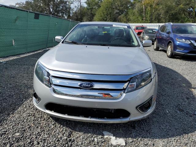 3FAHP0JGXCR245456 - 2012 FORD FUSION SEL SILVER photo 5