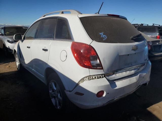 3GNAL4EK0FS530538 - 2015 CHEVROLET CAPTIVA LTZ WHITE photo 2