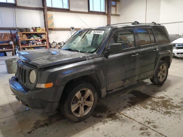 1J4NF4GBXBD121921 - 2011 JEEP PATRIOT LATITUDE GRAY photo 1