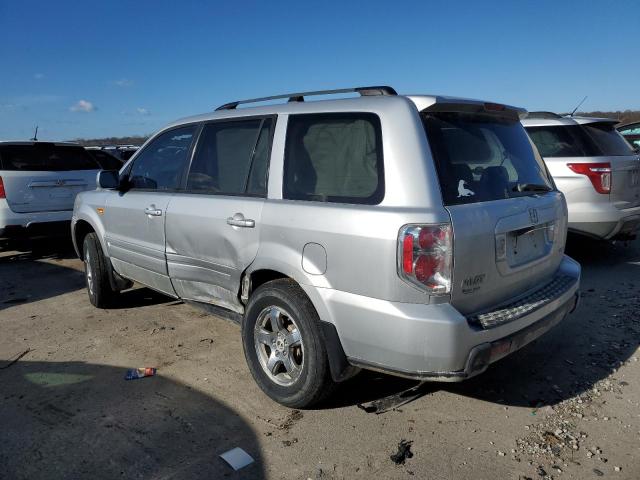 2HKYF185X7H510070 - 2007 HONDA PILOT EXL SILVER photo 2