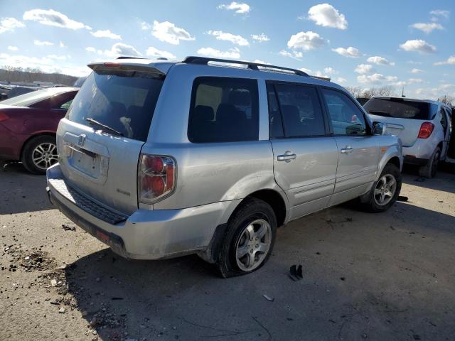 2HKYF185X7H510070 - 2007 HONDA PILOT EXL SILVER photo 3