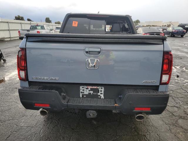 5FPYK3F84NB027181 - 2022 HONDA RIDGELINE BLACK EDITION GRAY photo 6