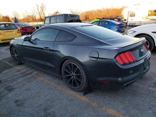 1FA6P8TH4G5303209 - 2016 FORD MUSTANG GRAY photo 2