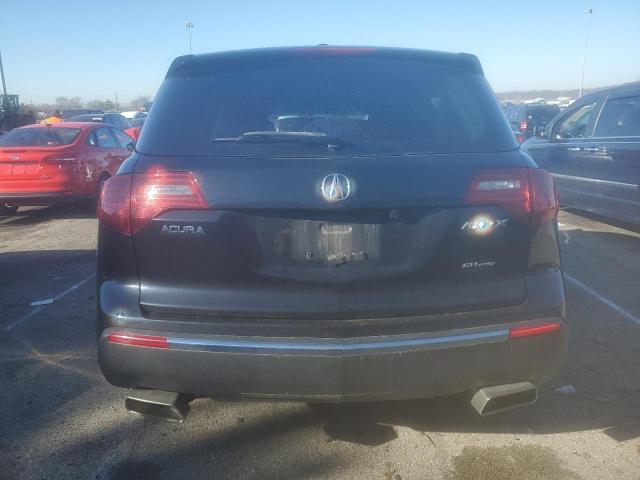 2HNYD2H24BH509977 - 2011 ACURA MDX BLACK photo 6