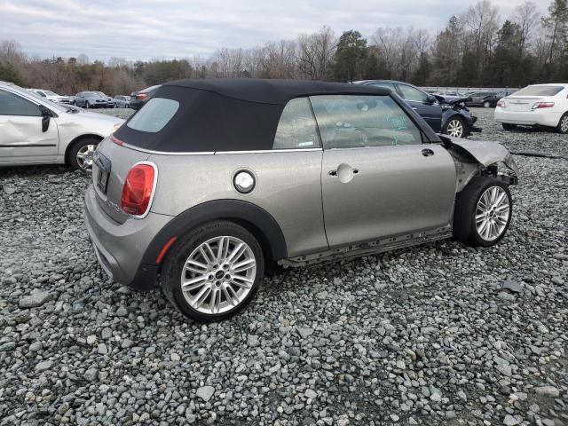 WMWWJ5C00M3M13988 - 2021 MINI COOPER S GRAY photo 3