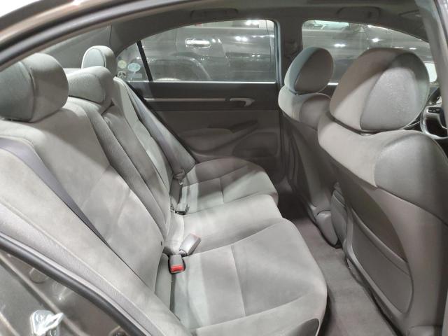 1HGFA16898L084180 - 2008 HONDA CIVIC EX GRAY photo 10