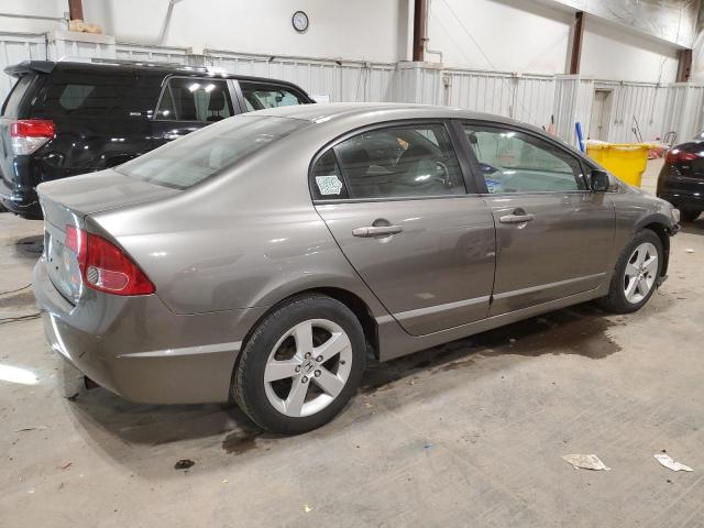 1HGFA16898L084180 - 2008 HONDA CIVIC EX GRAY photo 3