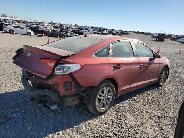 5NPE24AF1FH249669 - 2015 HYUNDAI SONATA SE RED photo 3