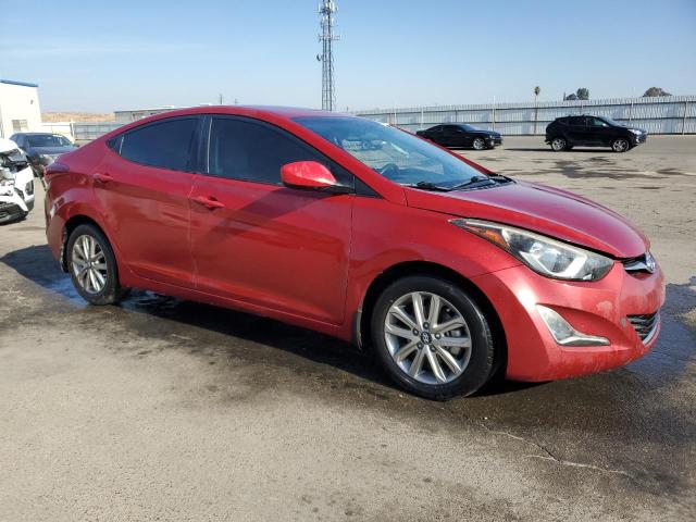 KMHDH4AE6GU586570 - 2016 HYUNDAI ELANTRA SE RED photo 4